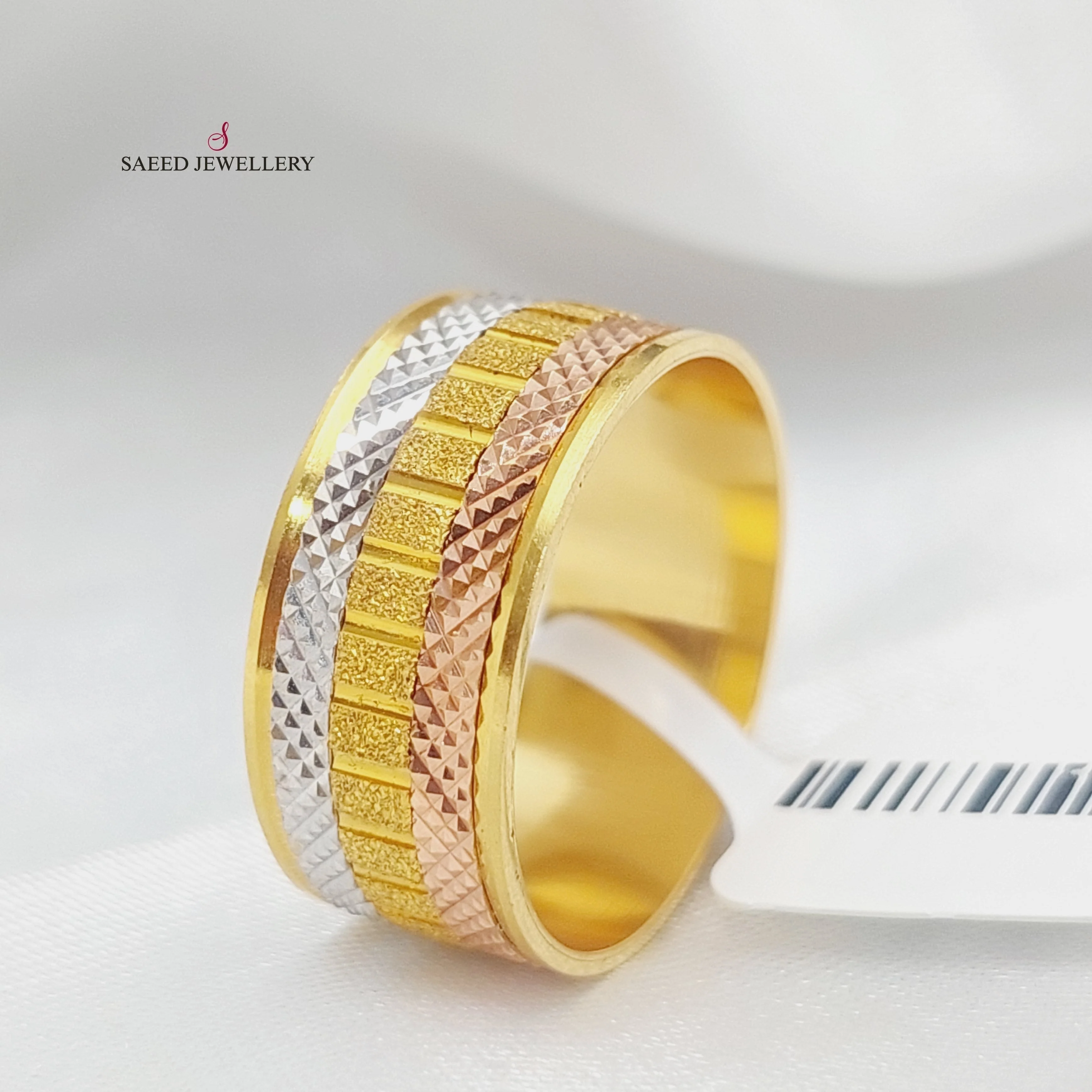 Colored CNC  Wedding Ring - Image 3