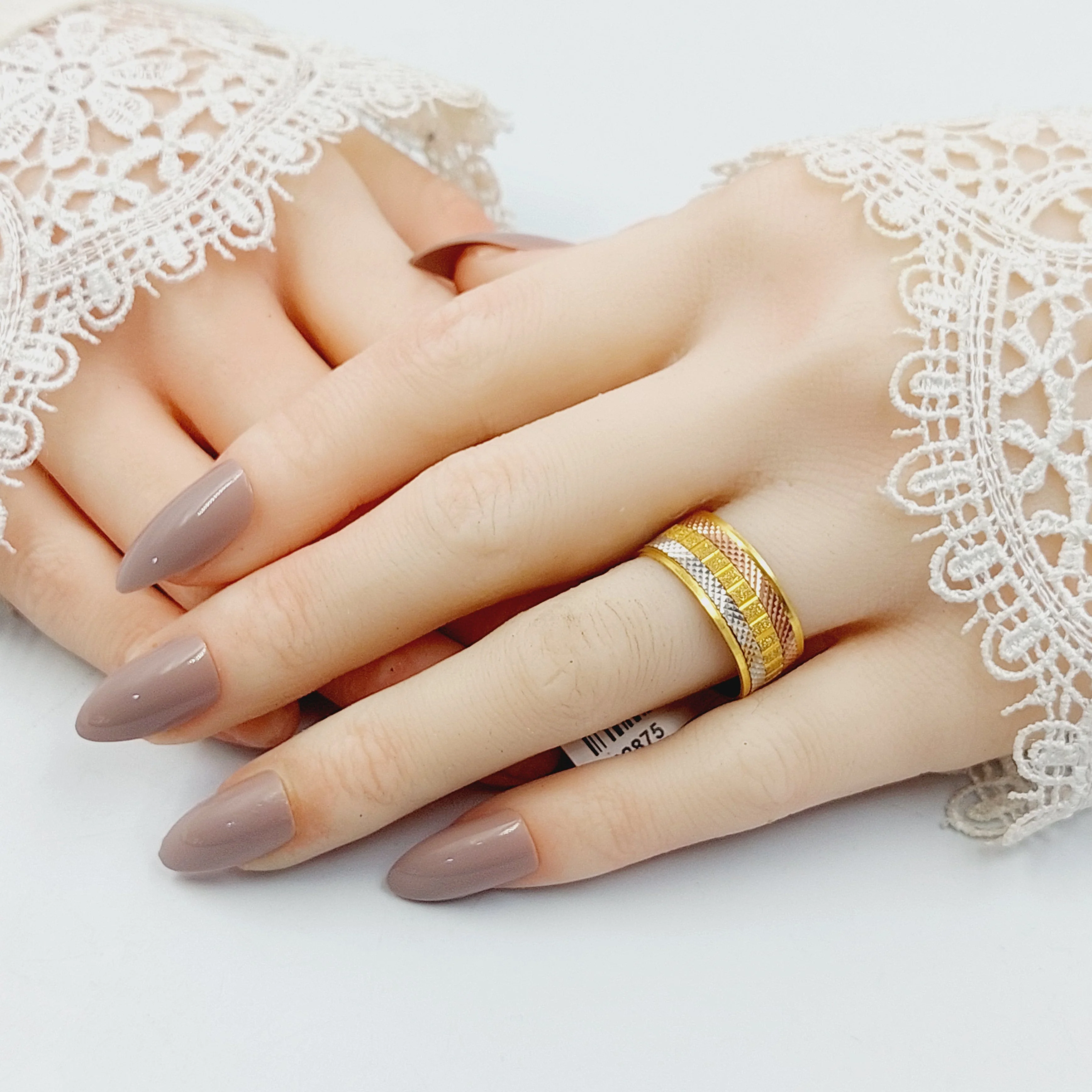 Colored CNC  Wedding Ring - Image 4