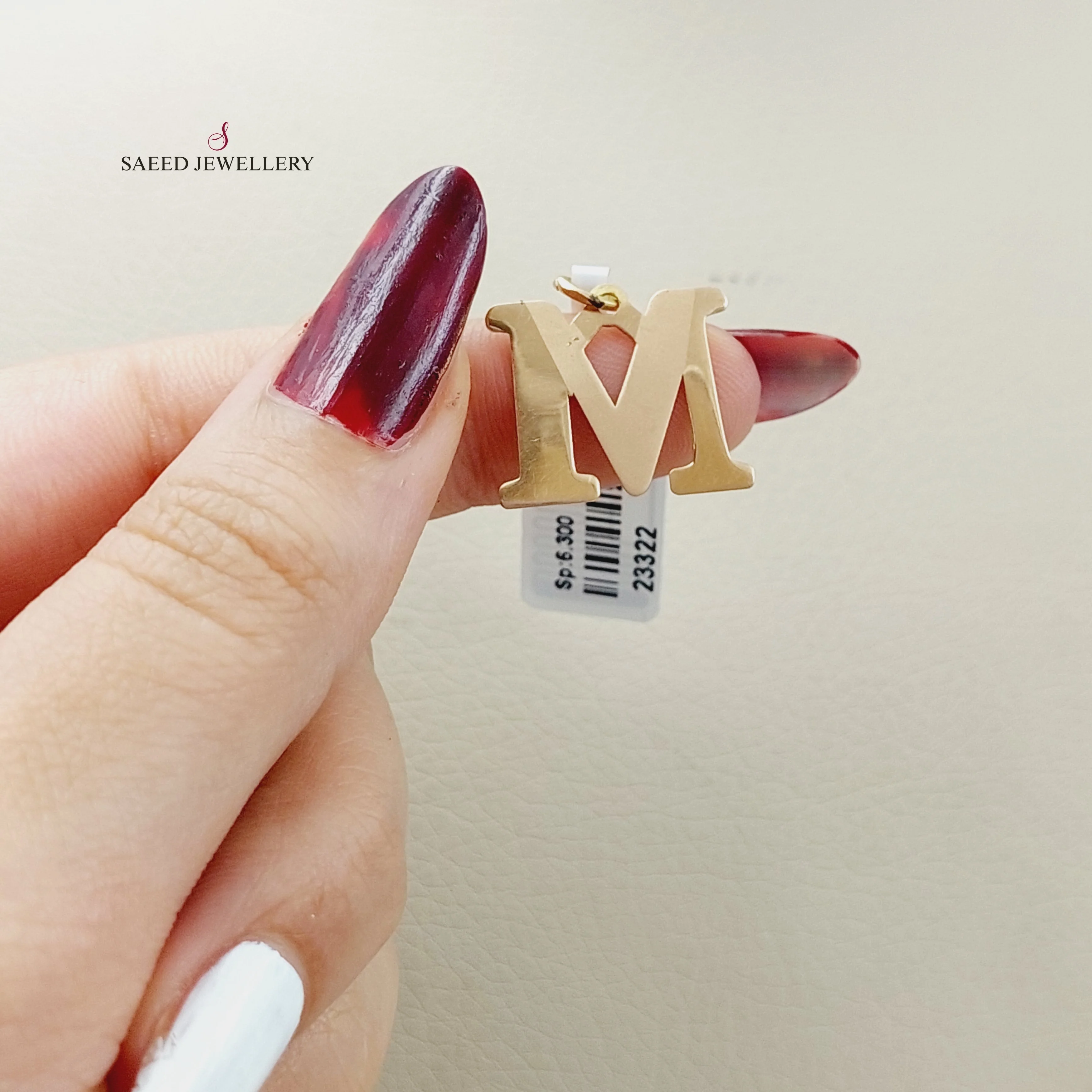 Letter M Pendant - Image 5