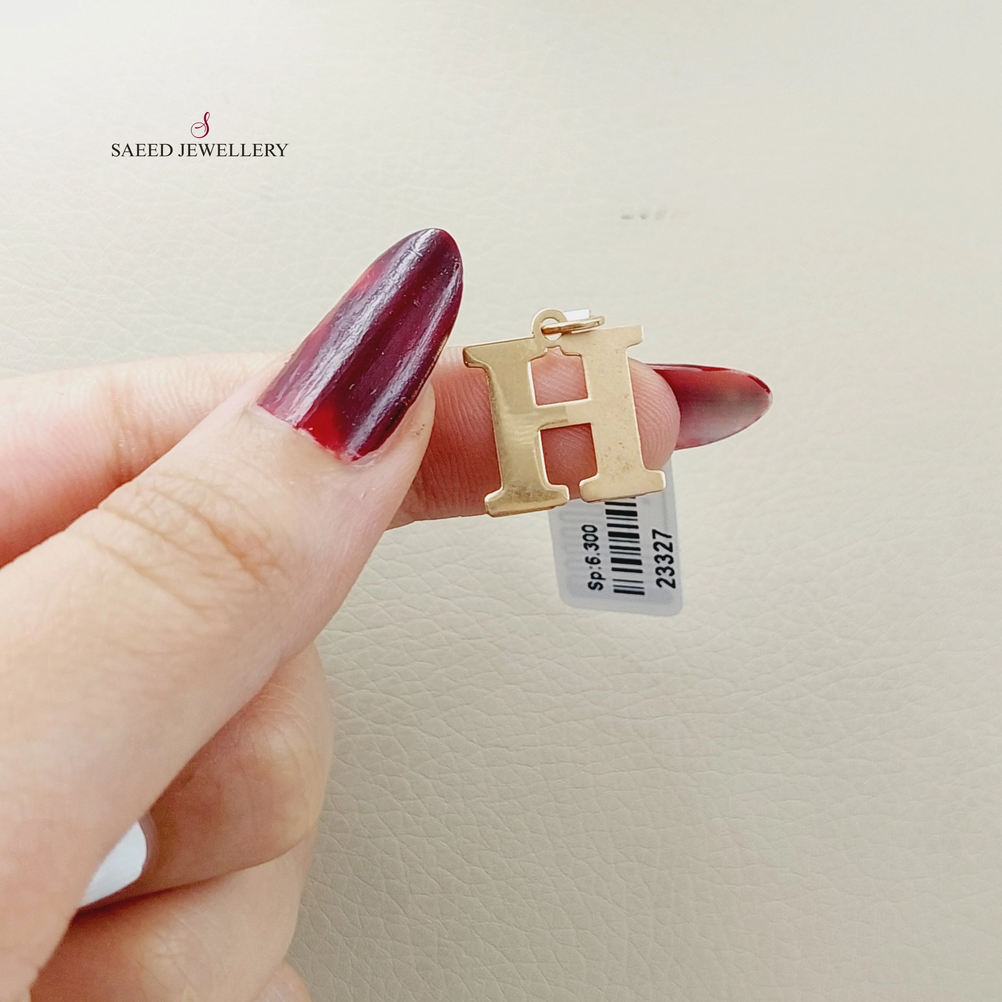 Letter H Pendant - Image 3